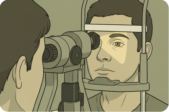 slit lamp assessment for dry eye