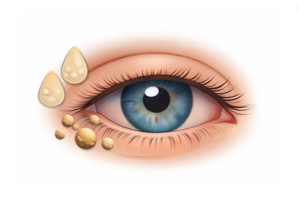 dry eyes by gritty or foreign body feeling